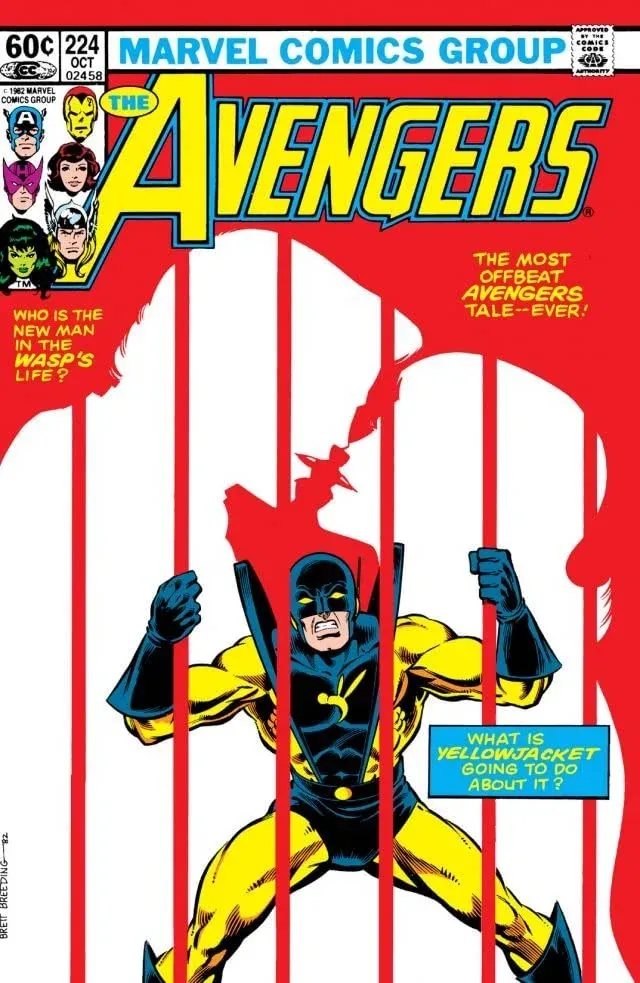 Cover of The Avengers #224