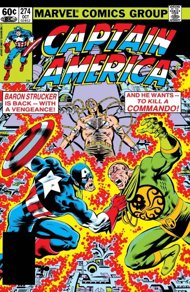 Cover of Captain America #274