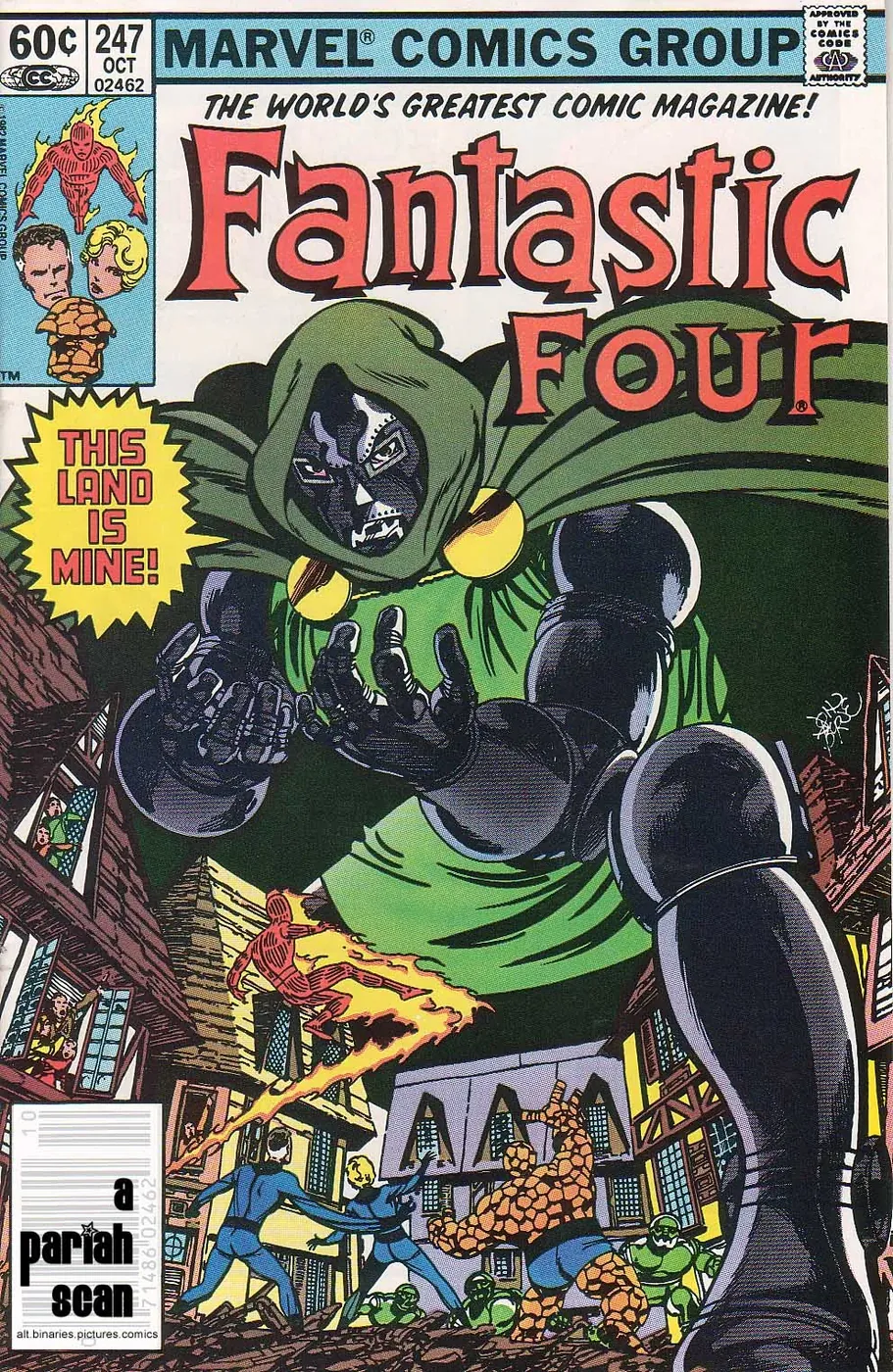 Cover of Fantastic Four #247