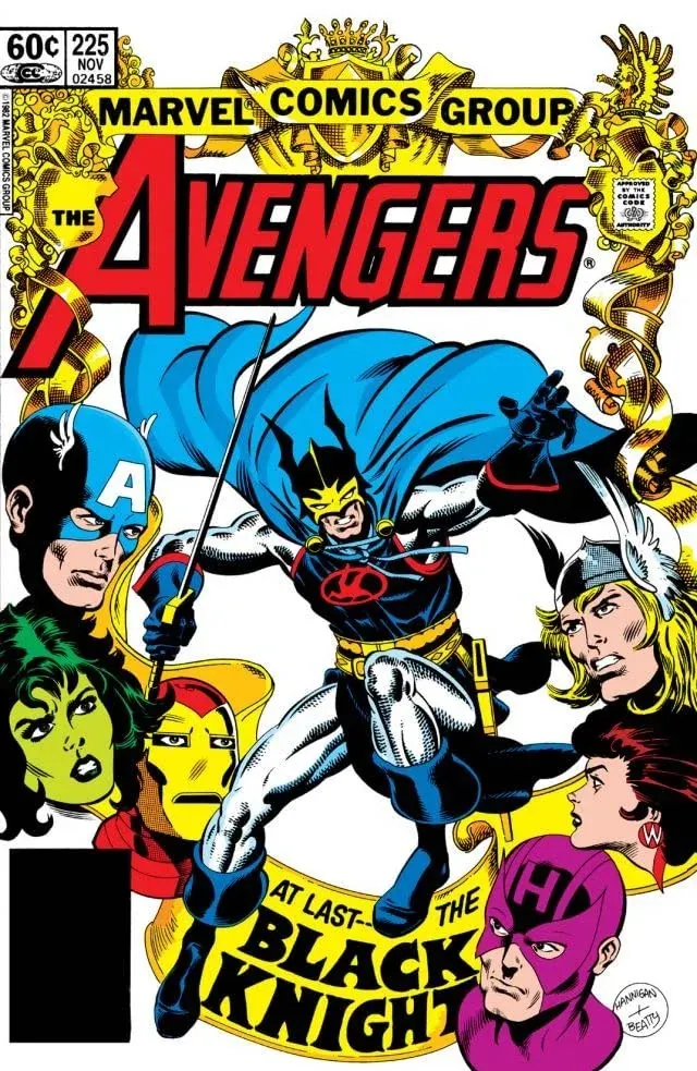 Cover of The Avengers #225