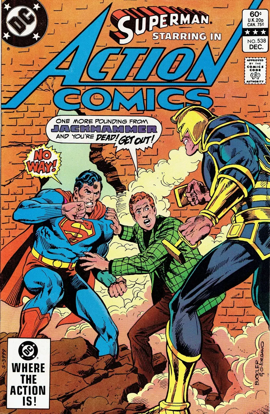 Cover of Action Comics #538