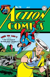 Cover of Action Comics #74