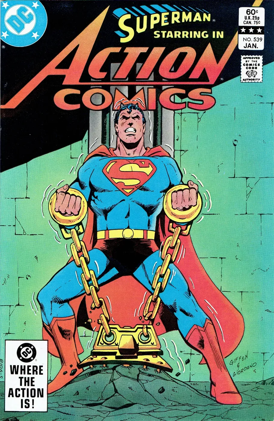 Cover of Action Comics #539