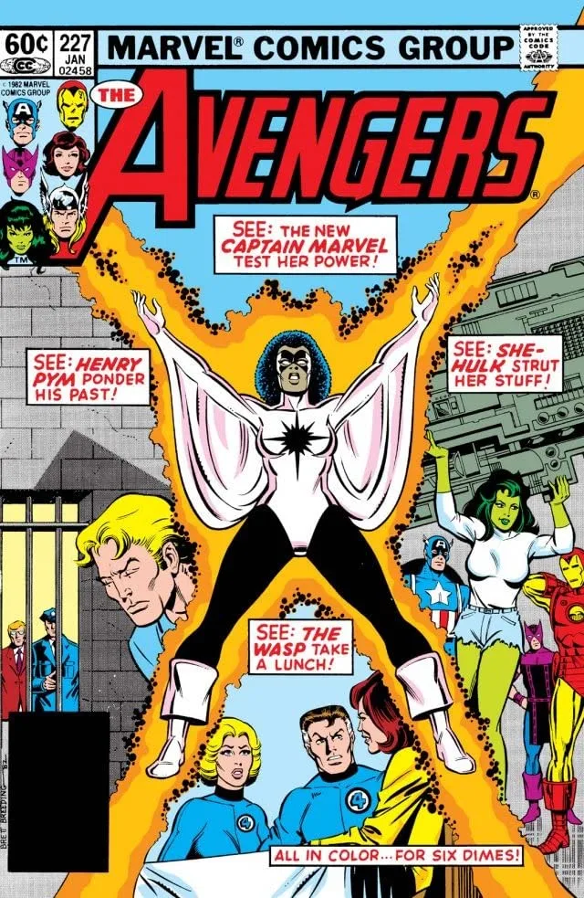 Cover of The Avengers #227