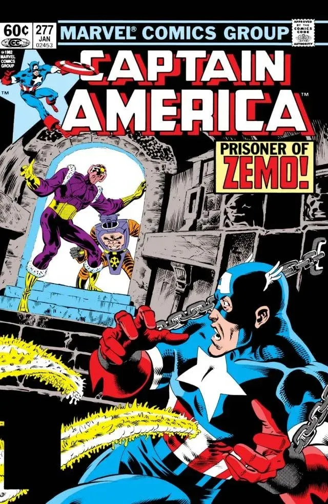 Cover of Captain America #277