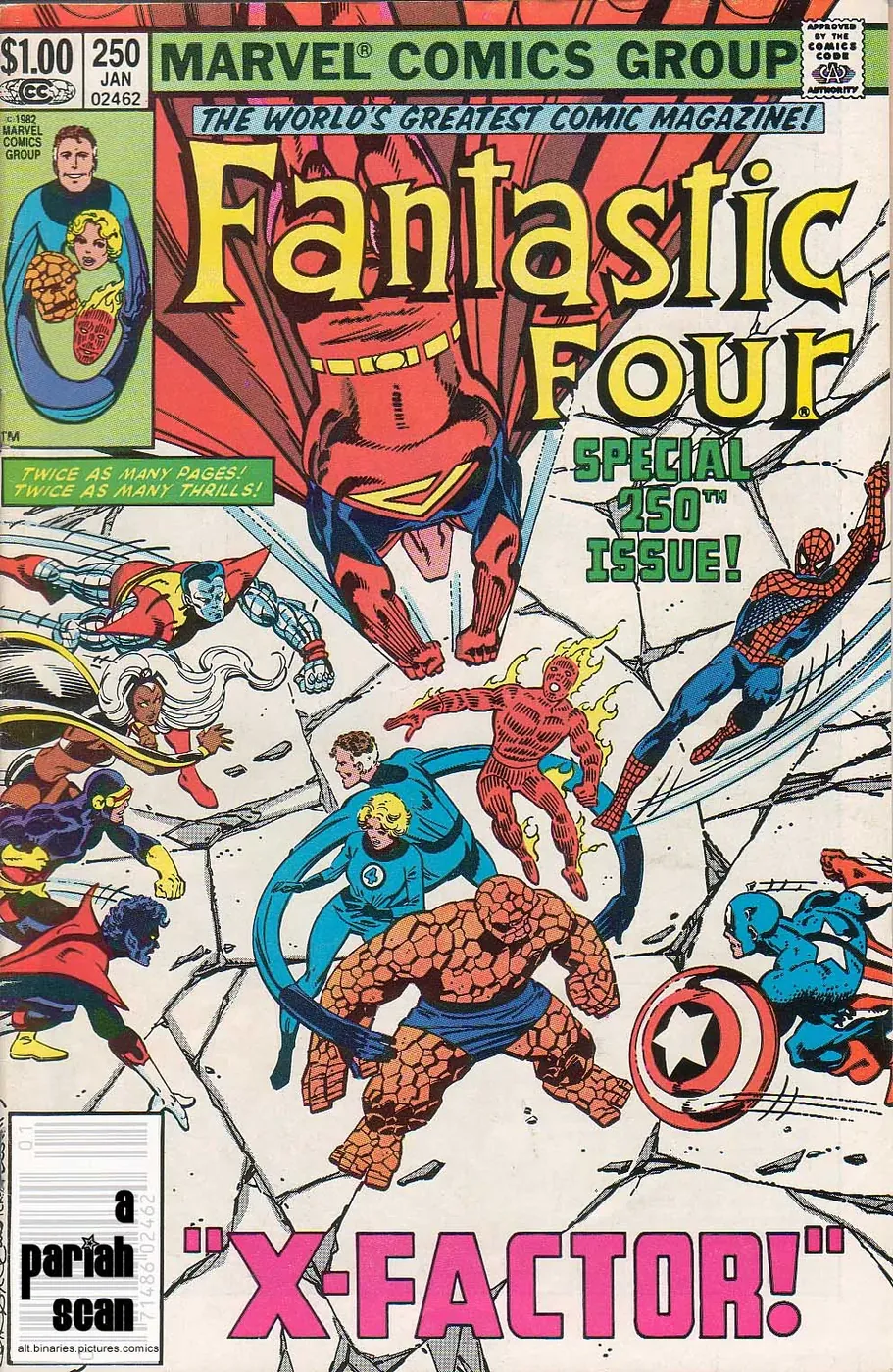 Cover of Fantastic Four #250