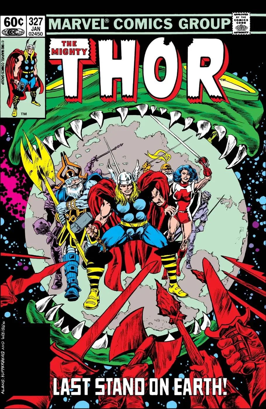 Cover of Thor #327