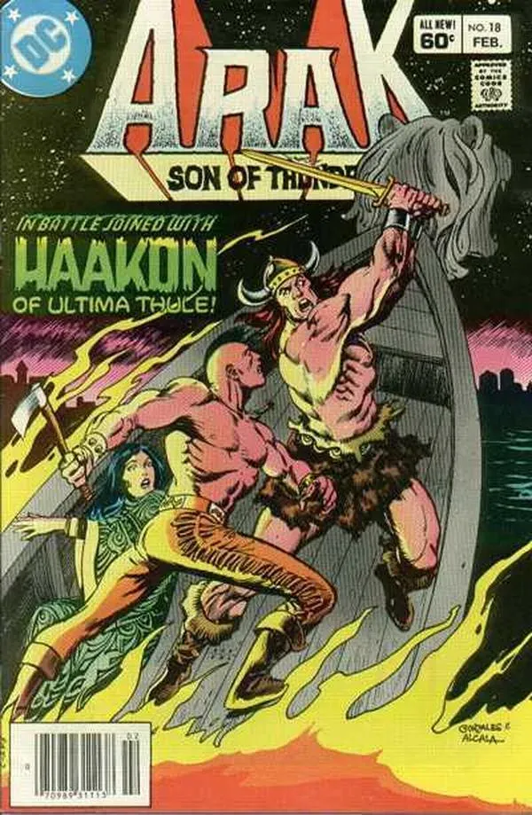 Cover of Arak / Son of Thunder #18