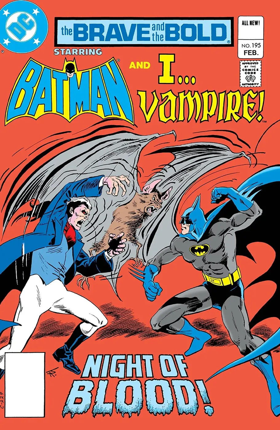 Cover of The Brave and the Bold #195
