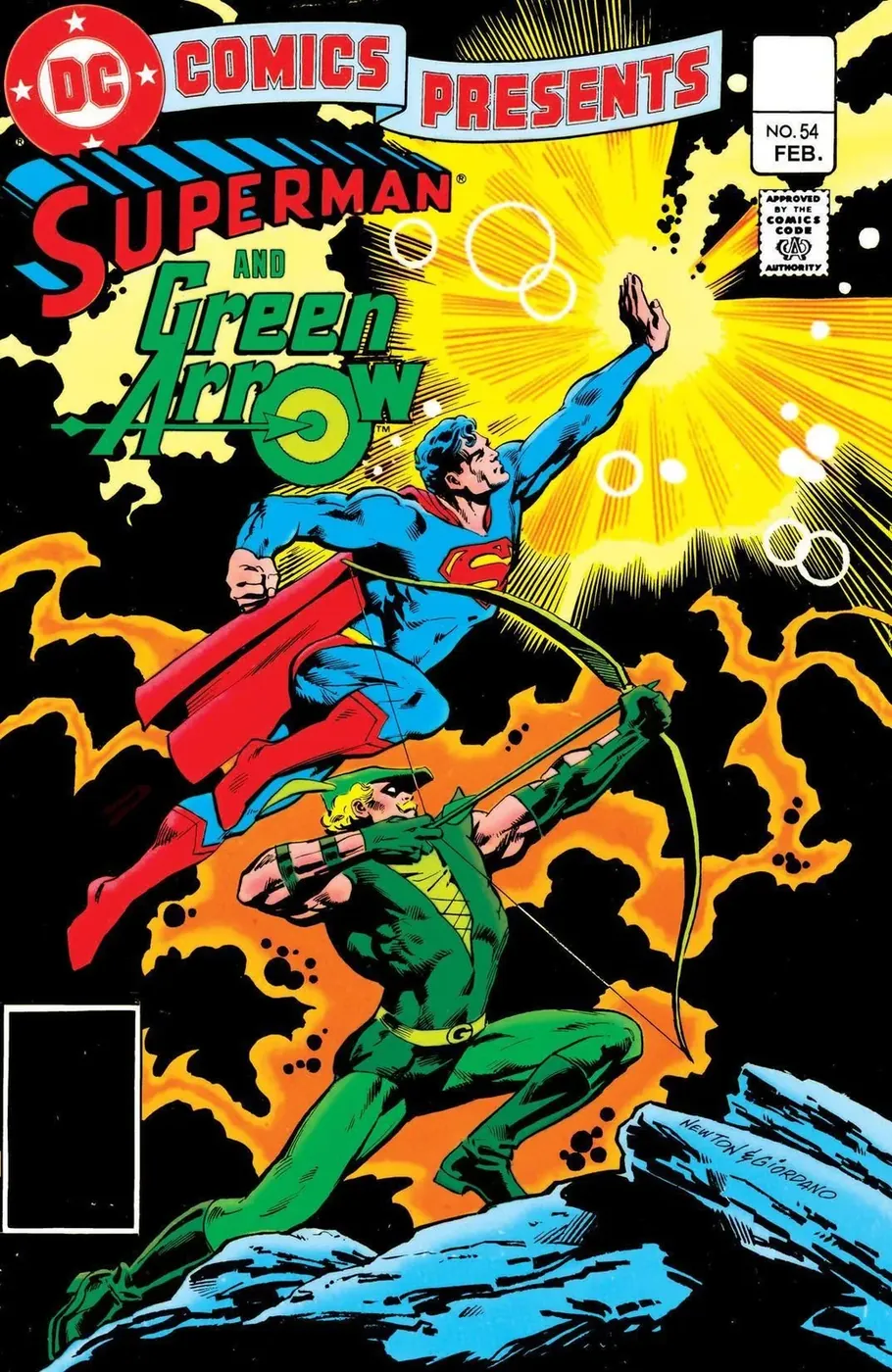 Cover of DC Comics Presents #54