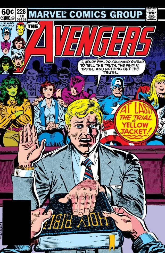Cover of The Avengers #228