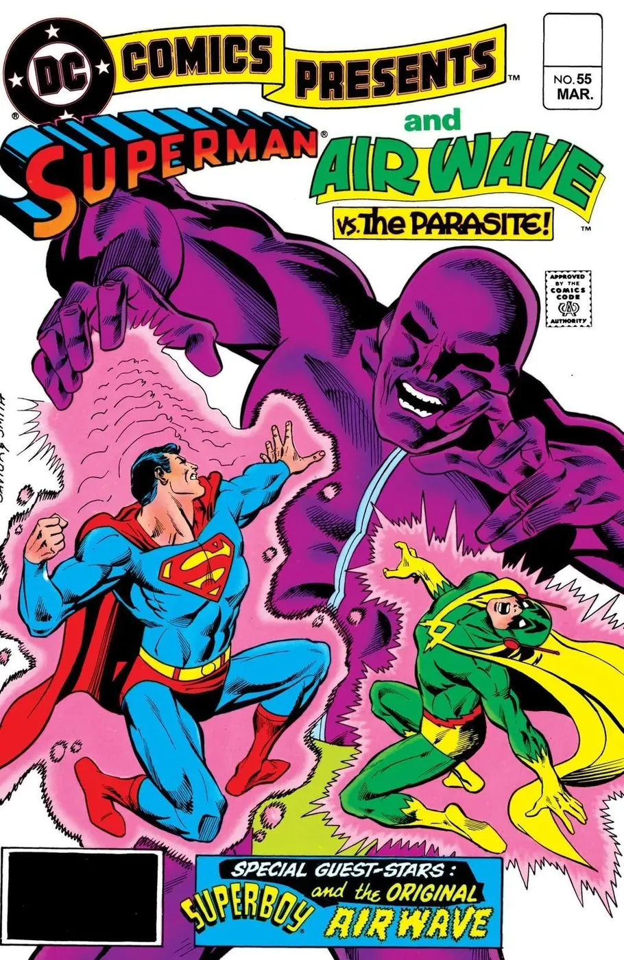 Cover of DC Comics Presents #55
