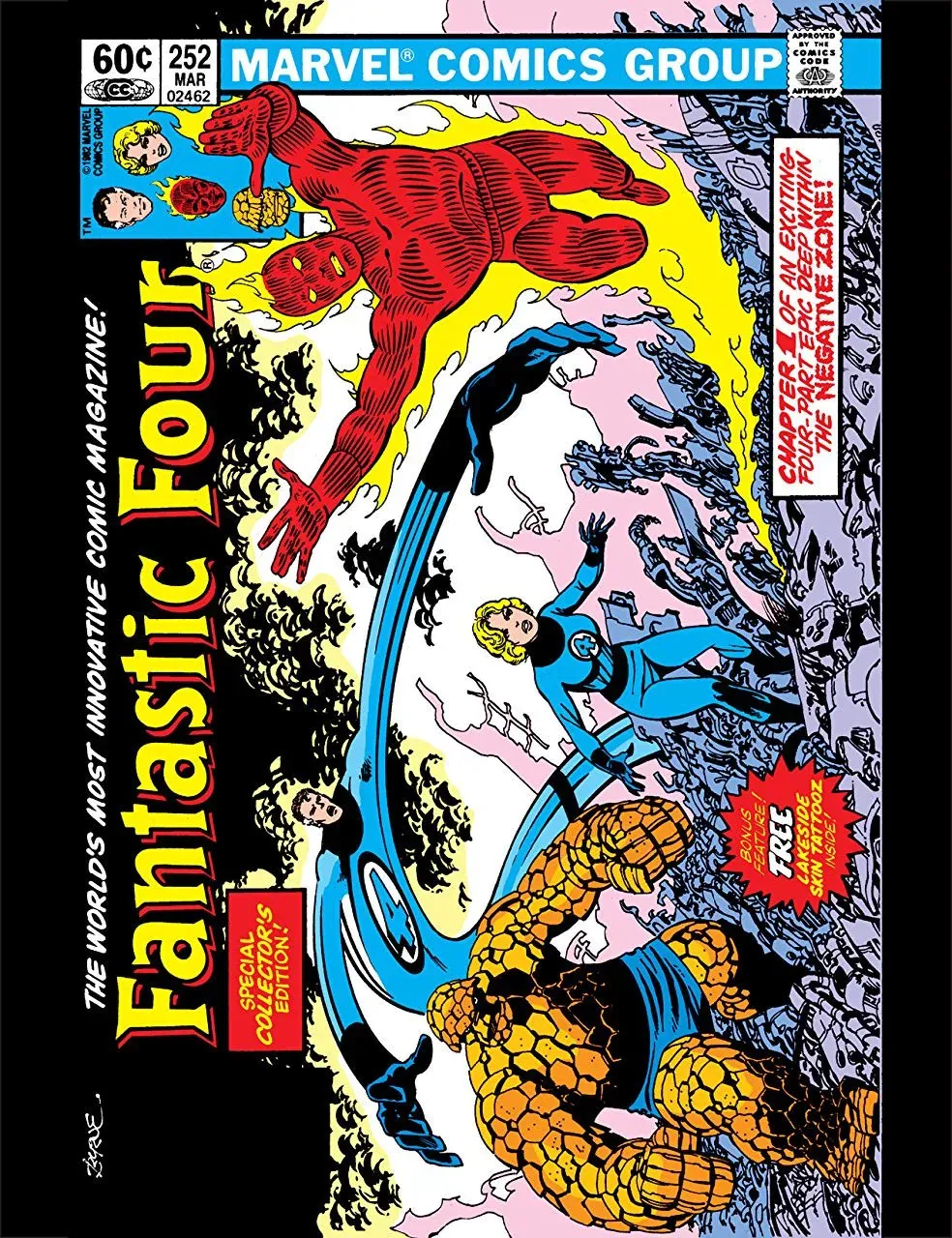 Cover of Fantastic Four #252