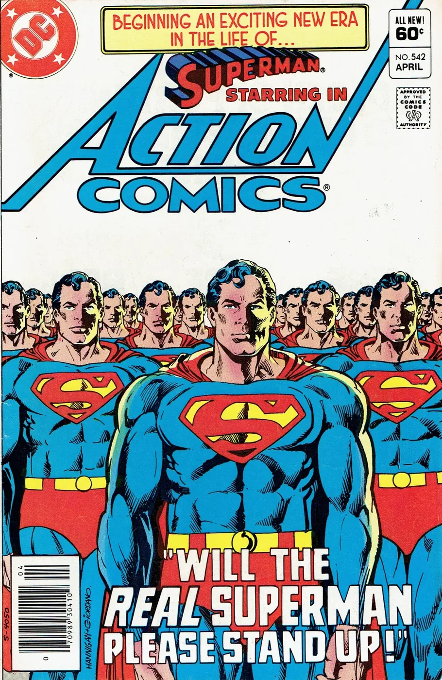 Cover of Action Comics #542