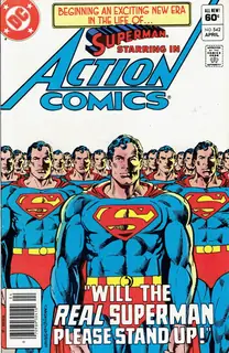 Cover of Action Comics #542
