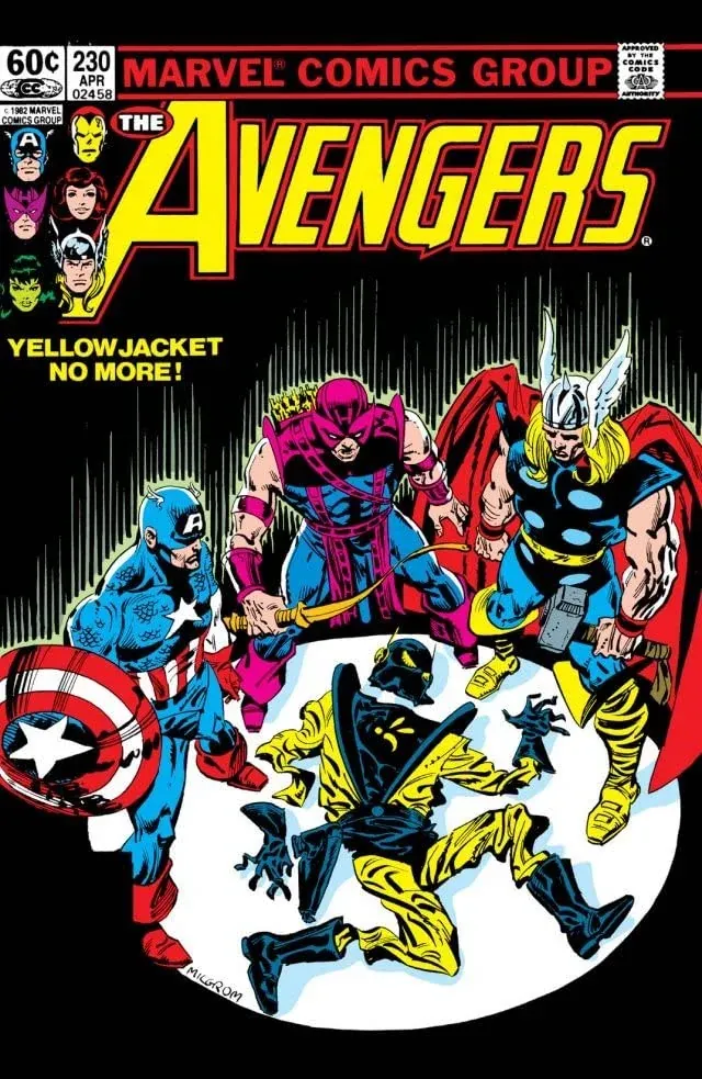 Cover of The Avengers #230