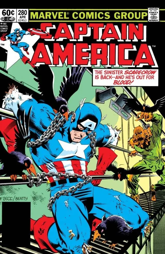 Cover of Captain America #280
