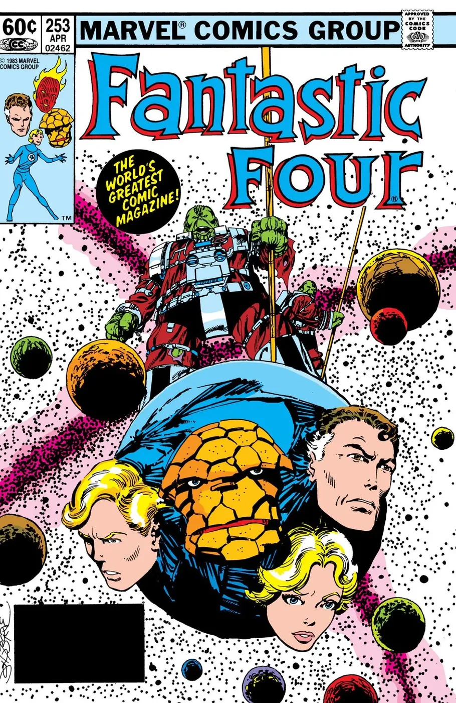 Cover of Fantastic Four #253