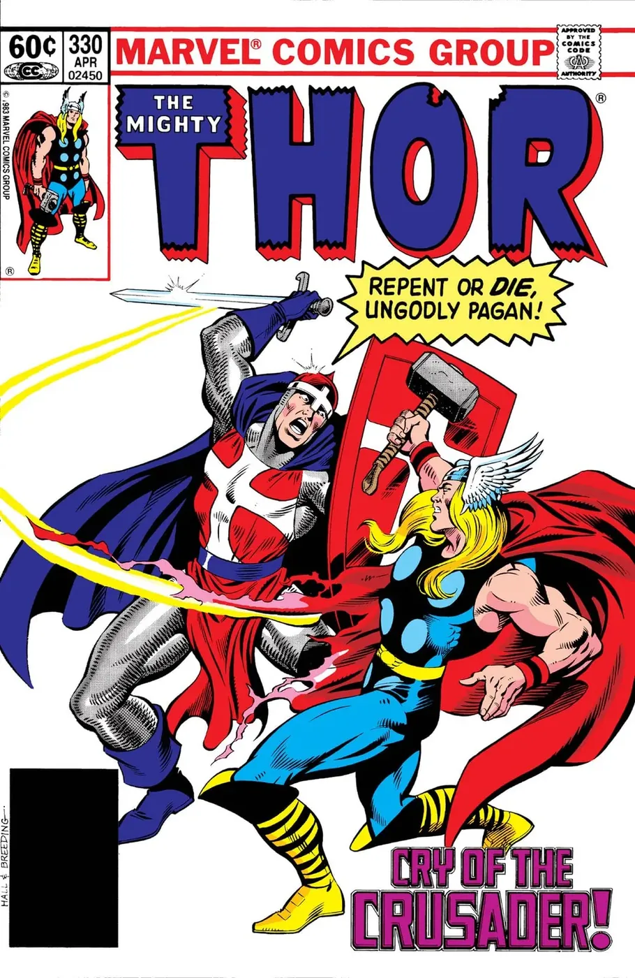 Cover of Thor #330