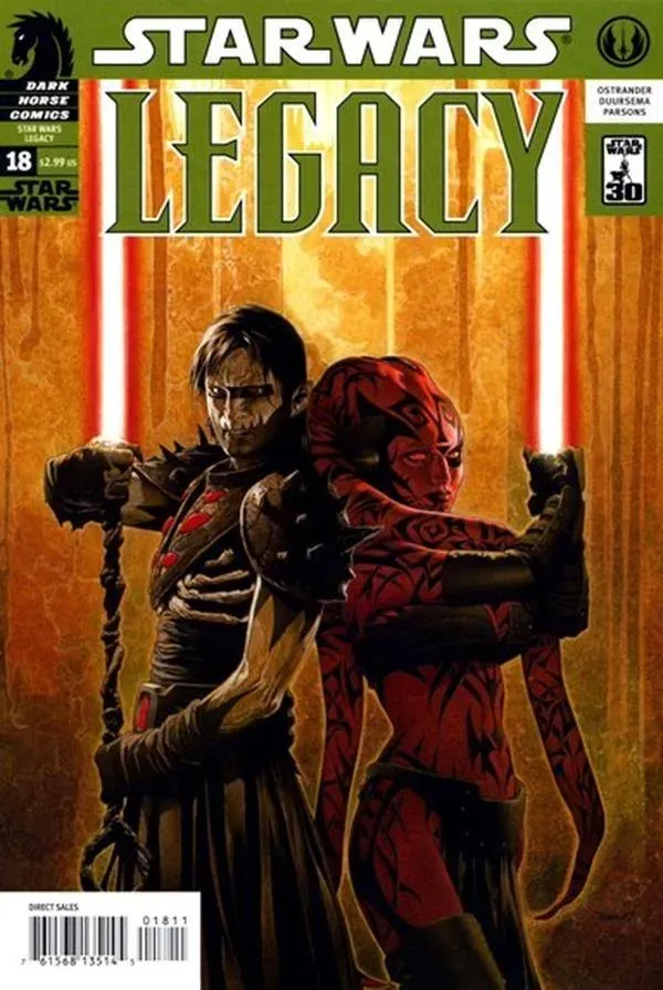 Cover of Star Wars: Legacy #18