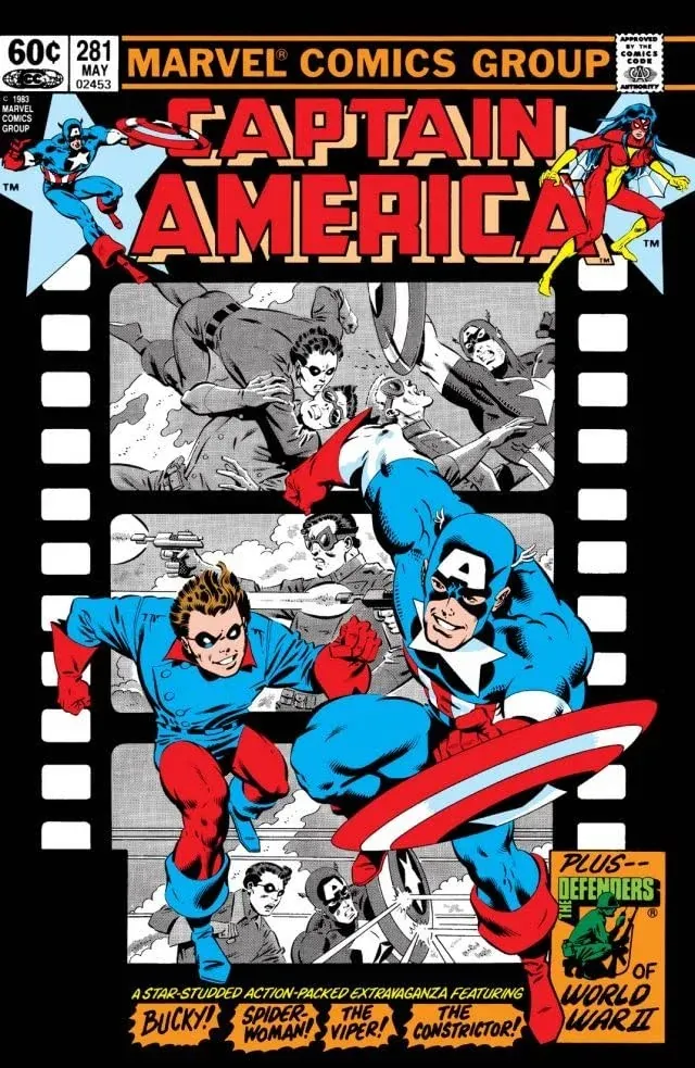 Cover of Captain America #281