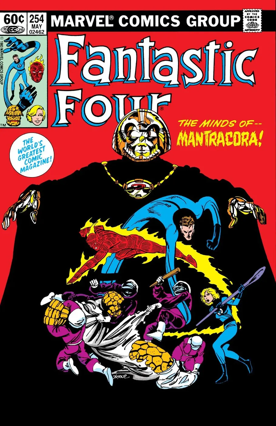 Cover of Fantastic Four #254