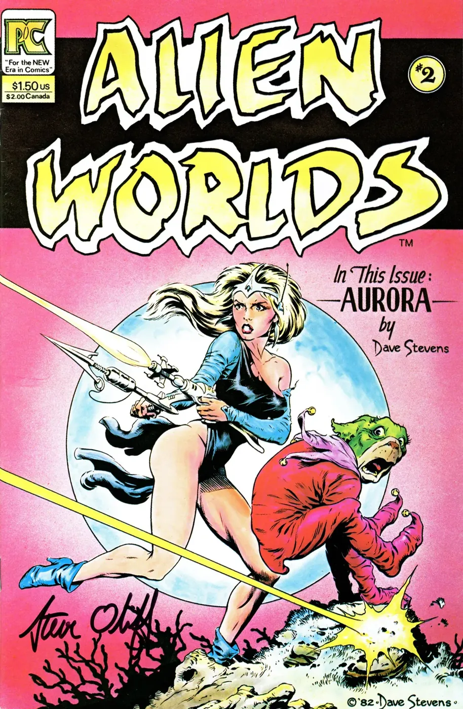 Cover of Alien Worlds #2