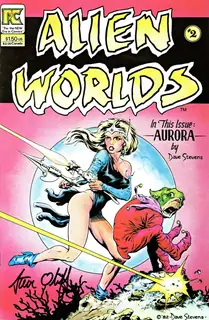 Cover of Alien Worlds #2
