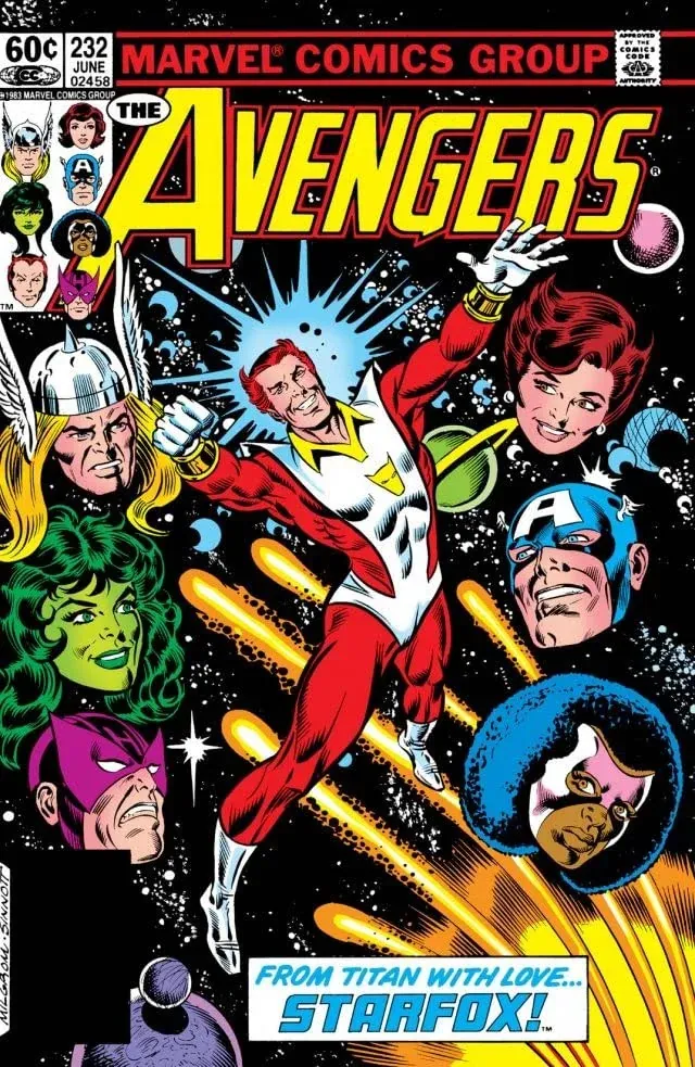 Cover of The Avengers #232