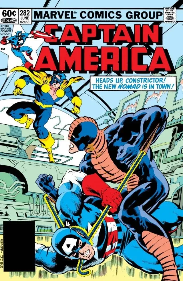 Cover of Captain America #282