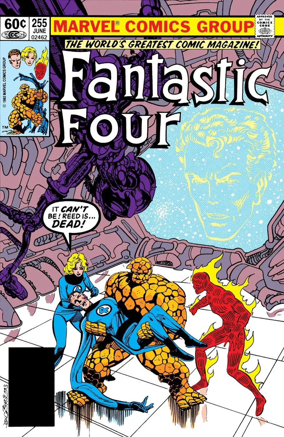 Cover of Fantastic Four #255