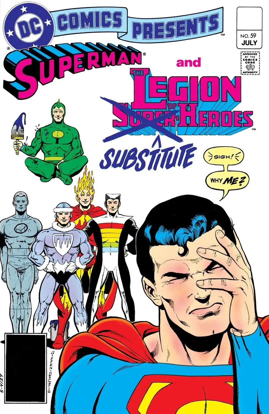 Cover of DC Comics Presents #59