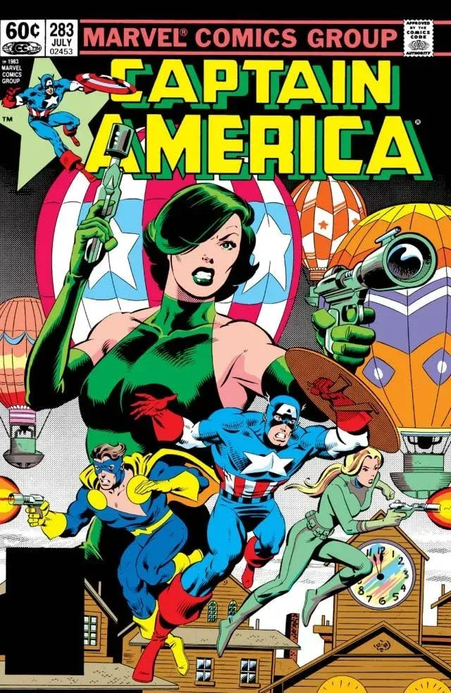 Cover of Captain America #283