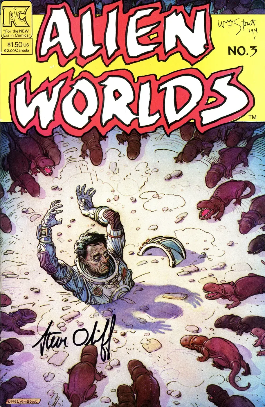 Cover of Alien Worlds #3