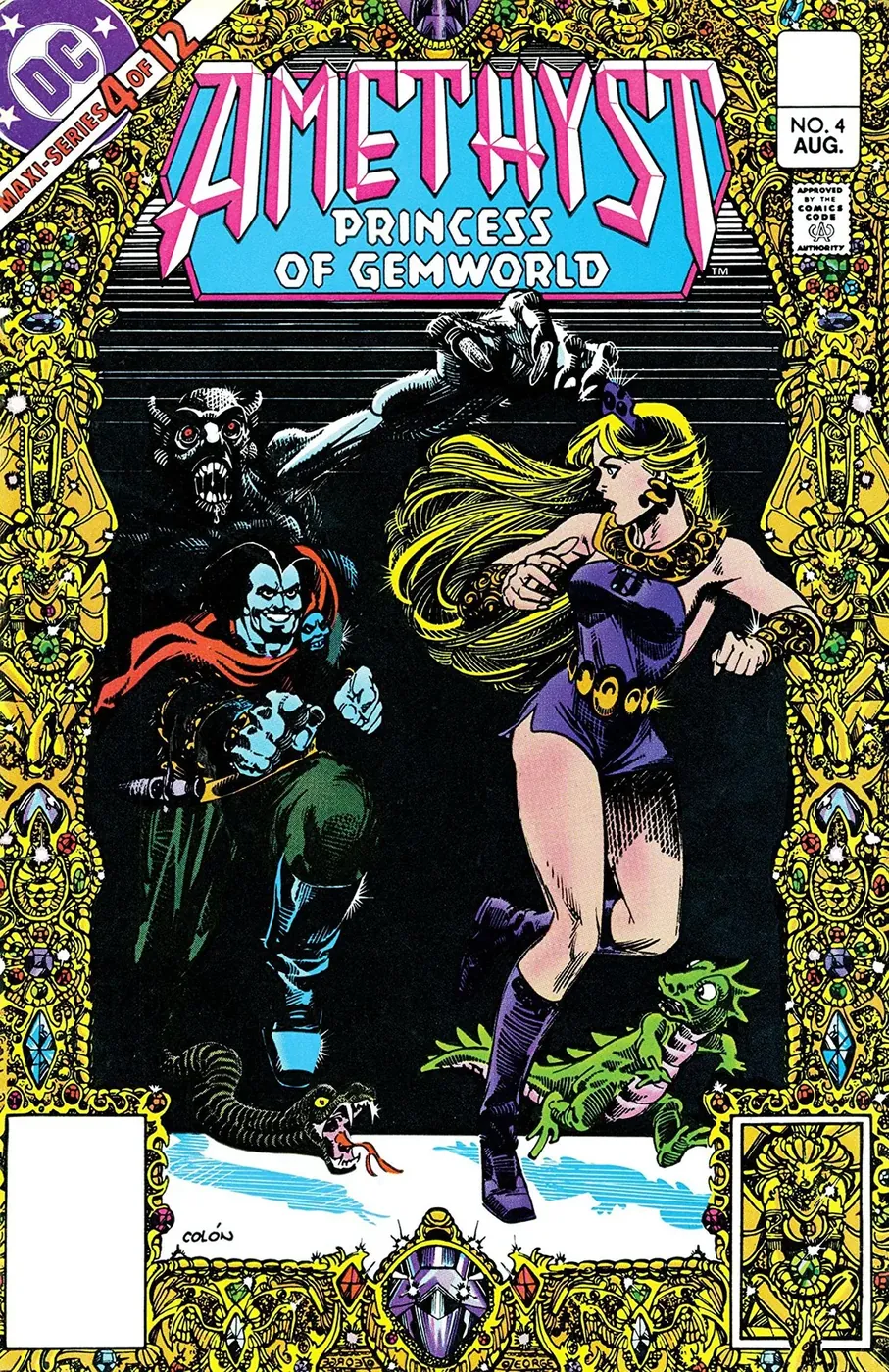 Cover of Amethyst, Princess of Gemworld #4
