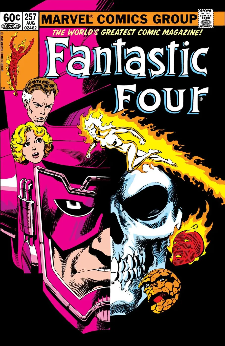 Cover of Fantastic Four #257