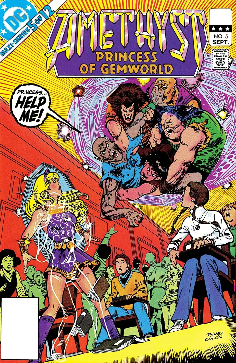 Cover of Amethyst, Princess of Gemworld #5
