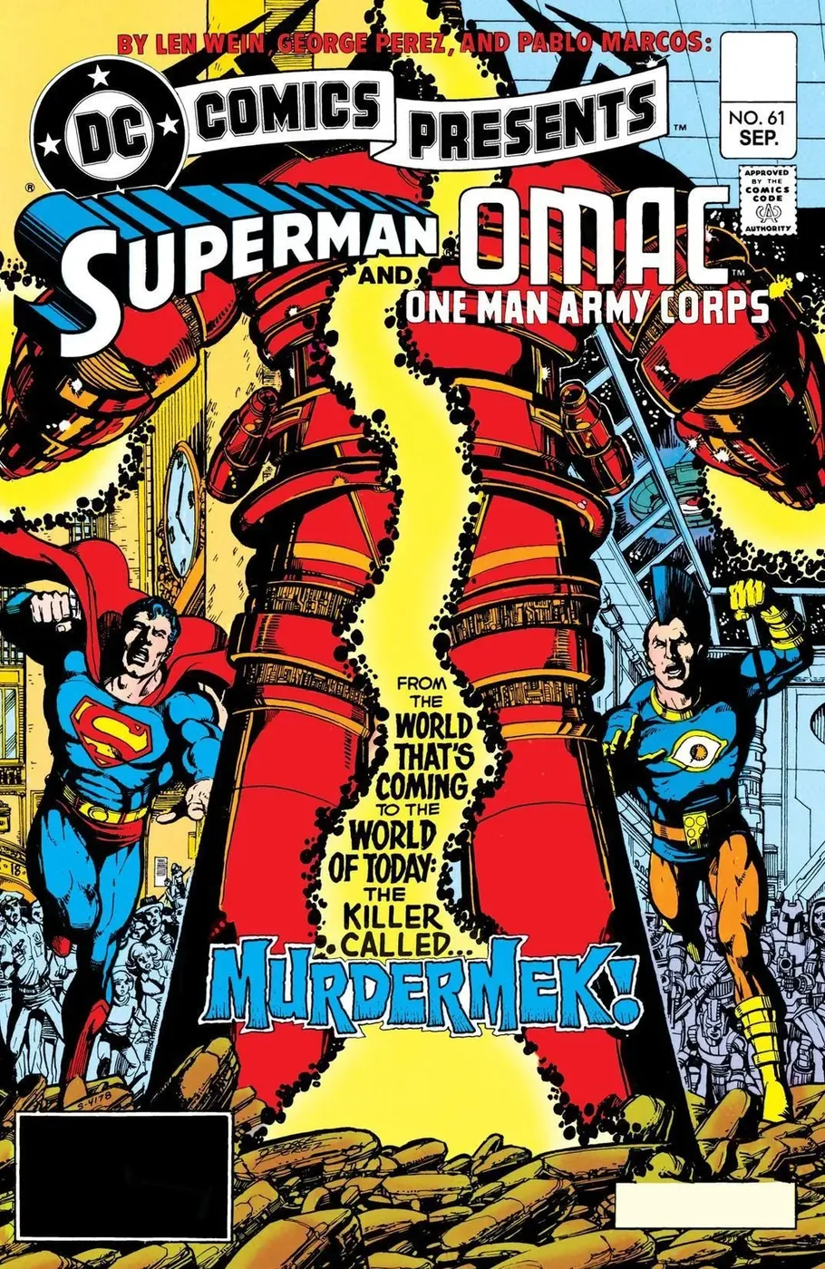 Cover of DC Comics Presents #61