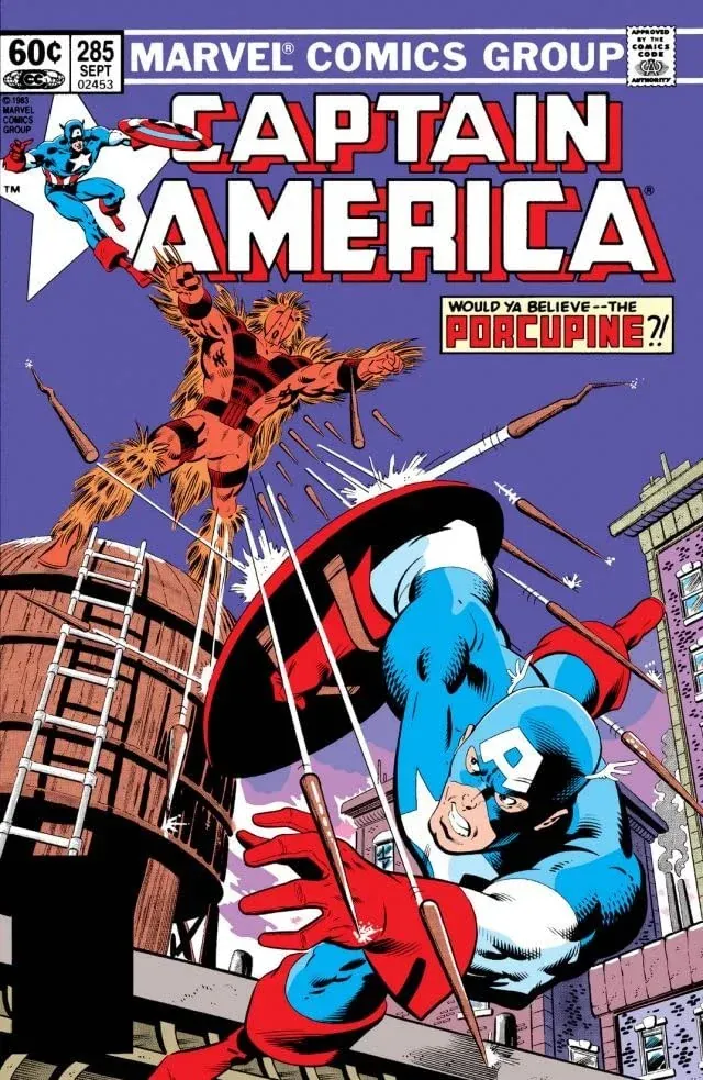 Cover of Captain America #285