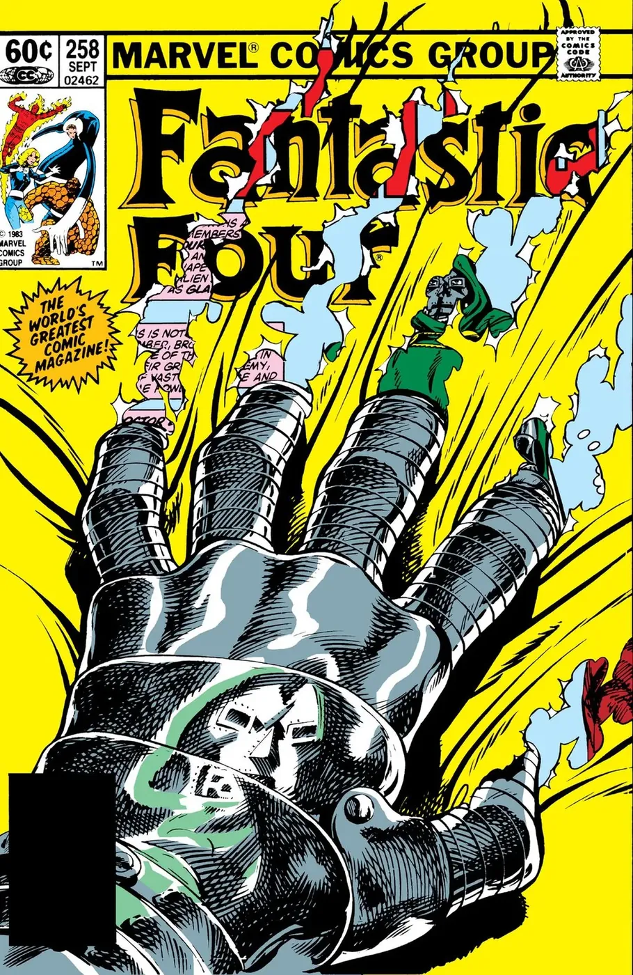 Cover of Fantastic Four #258
