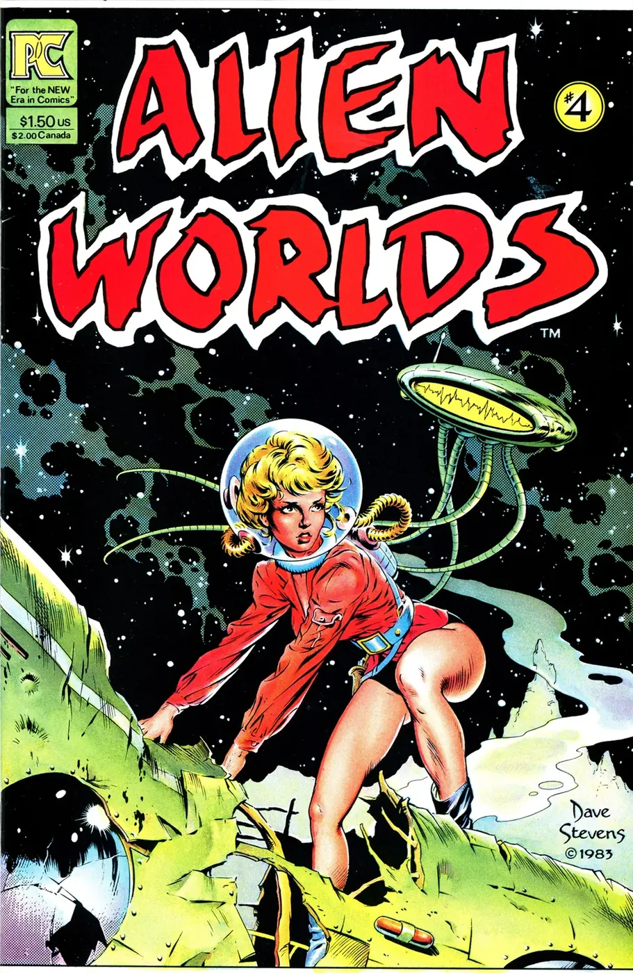 Cover of Alien Worlds #4