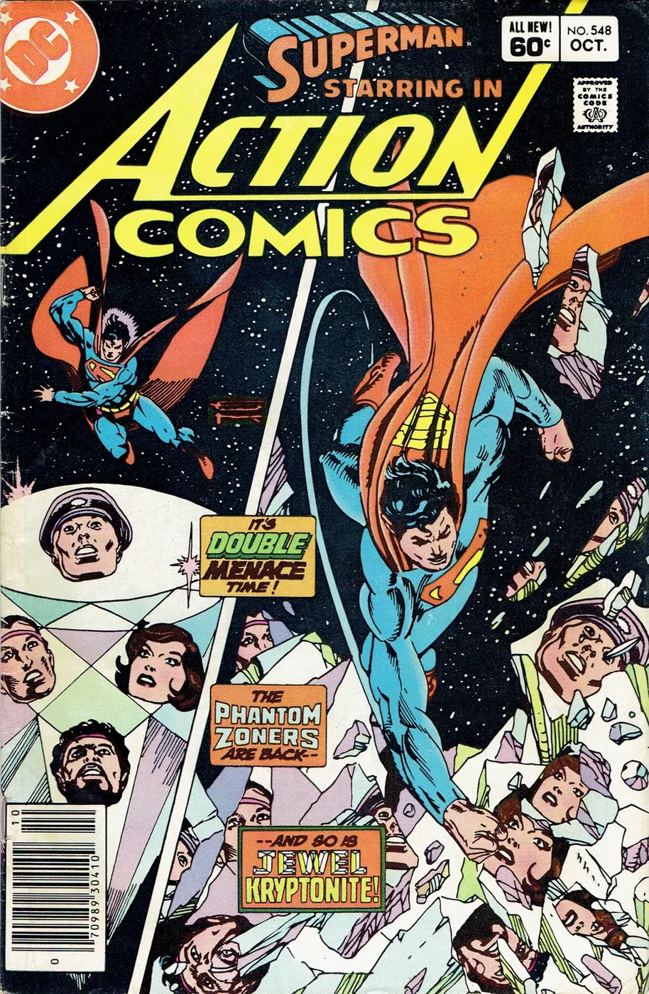 Cover of Action Comics #548
