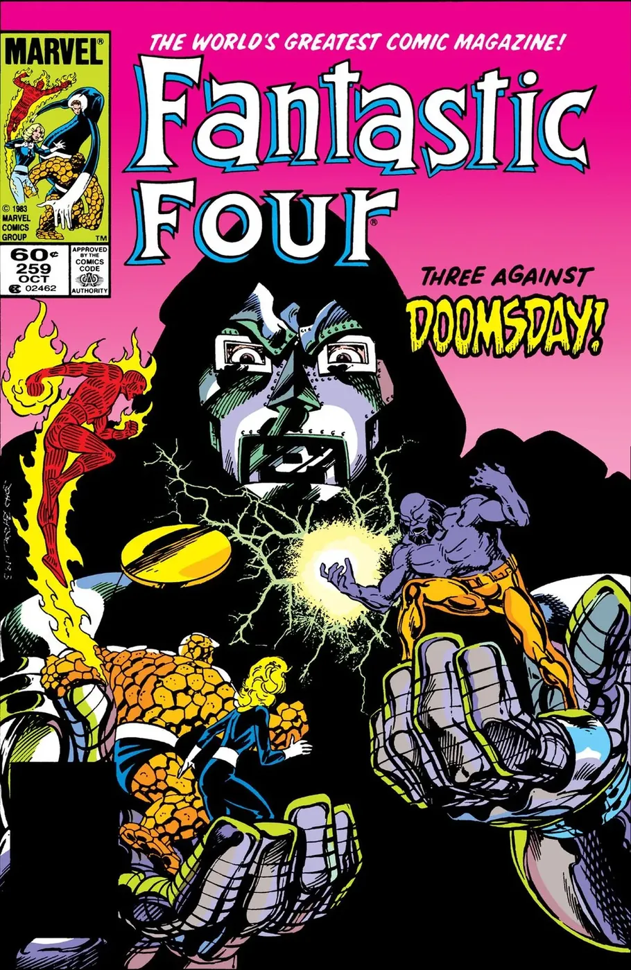 Cover of Fantastic Four #259