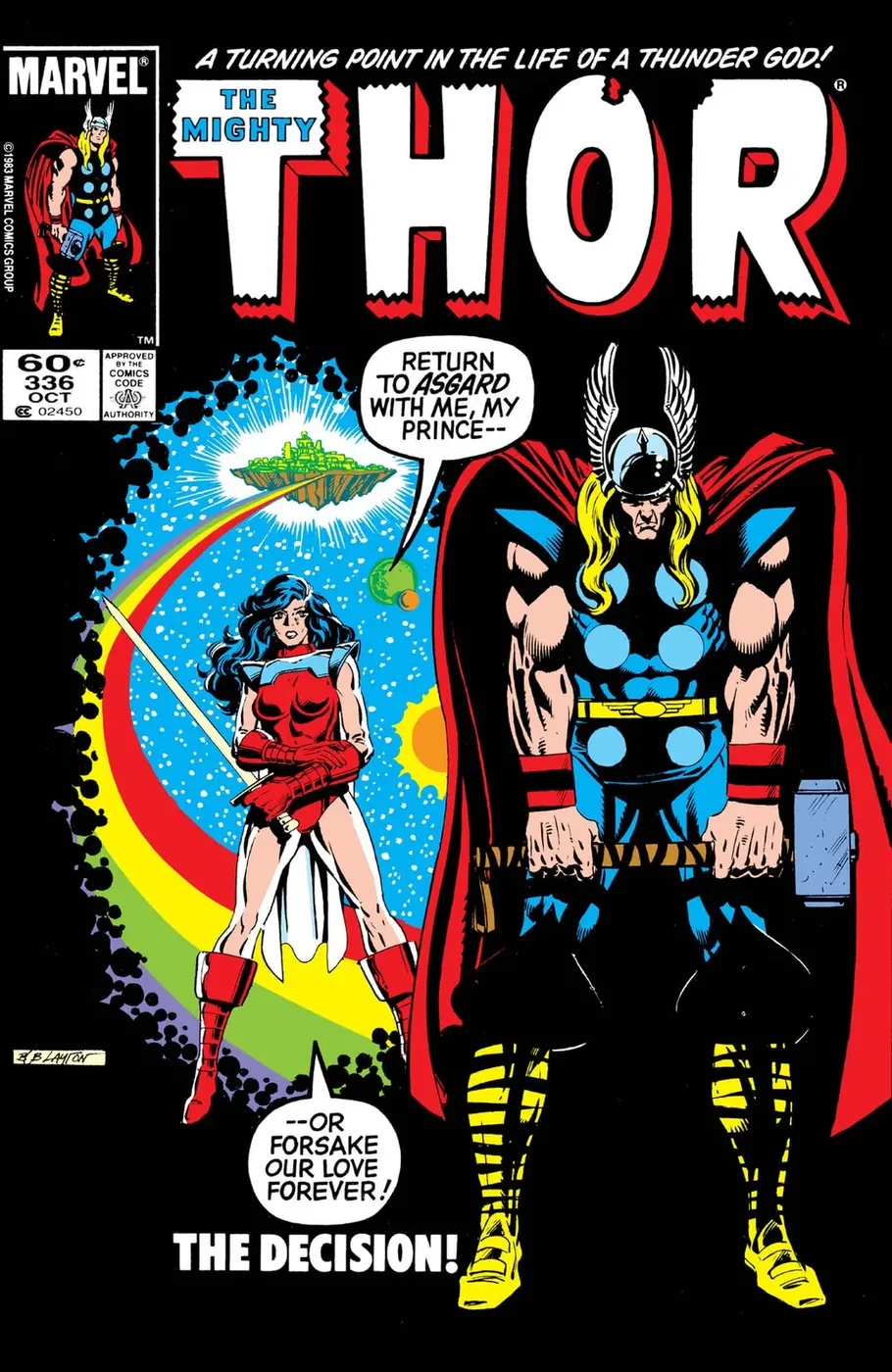 Cover of Thor #336