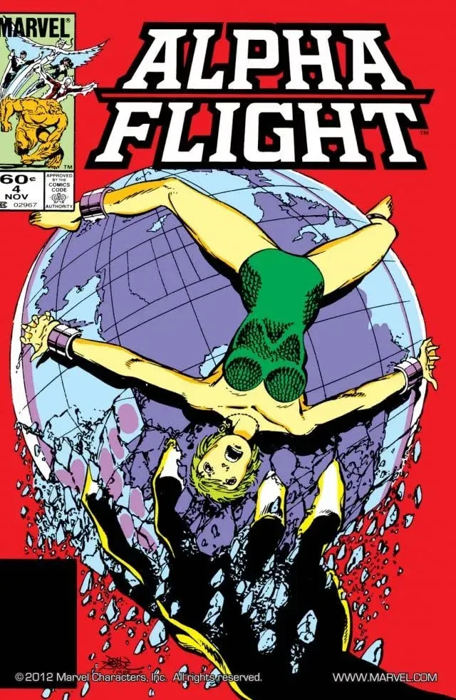 Cover of Alpha Flight #4