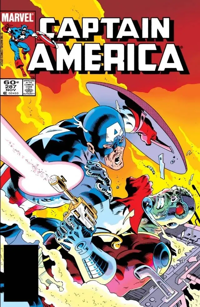 Cover of Captain America #287