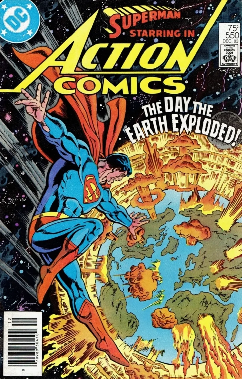 Cover of Action Comics #550