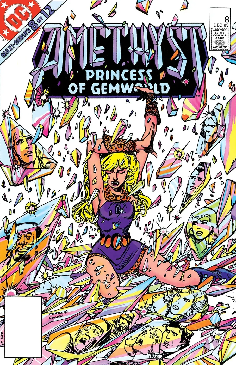 Cover of Amethyst, Princess of Gemworld #8