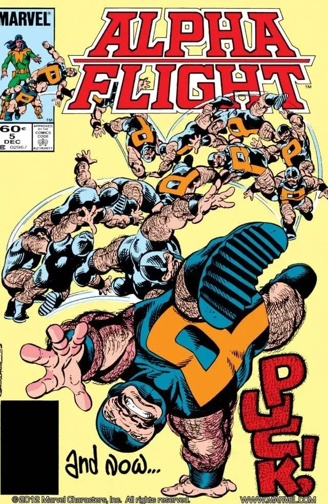 Cover of Alpha Flight #5