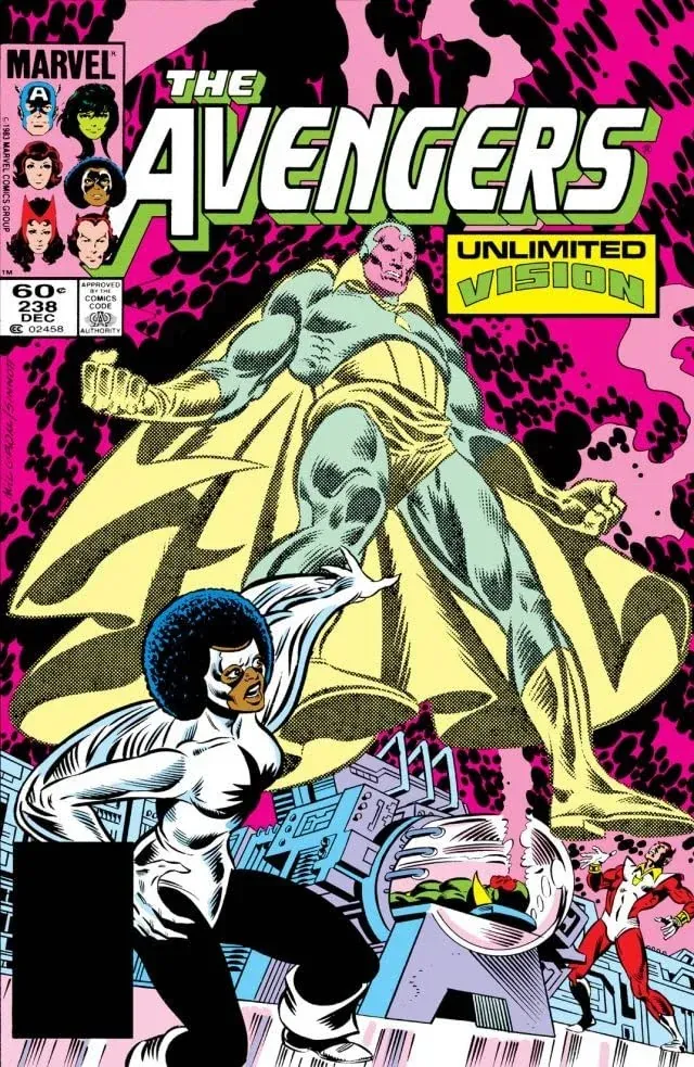 Cover of The Avengers #238